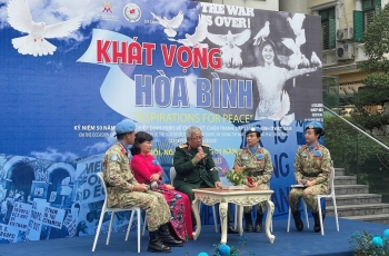 Hành trình cống hiến, xây dựng hòa bình của nhiều thế hệ người Việt Nam và bạn bè quốc tế
