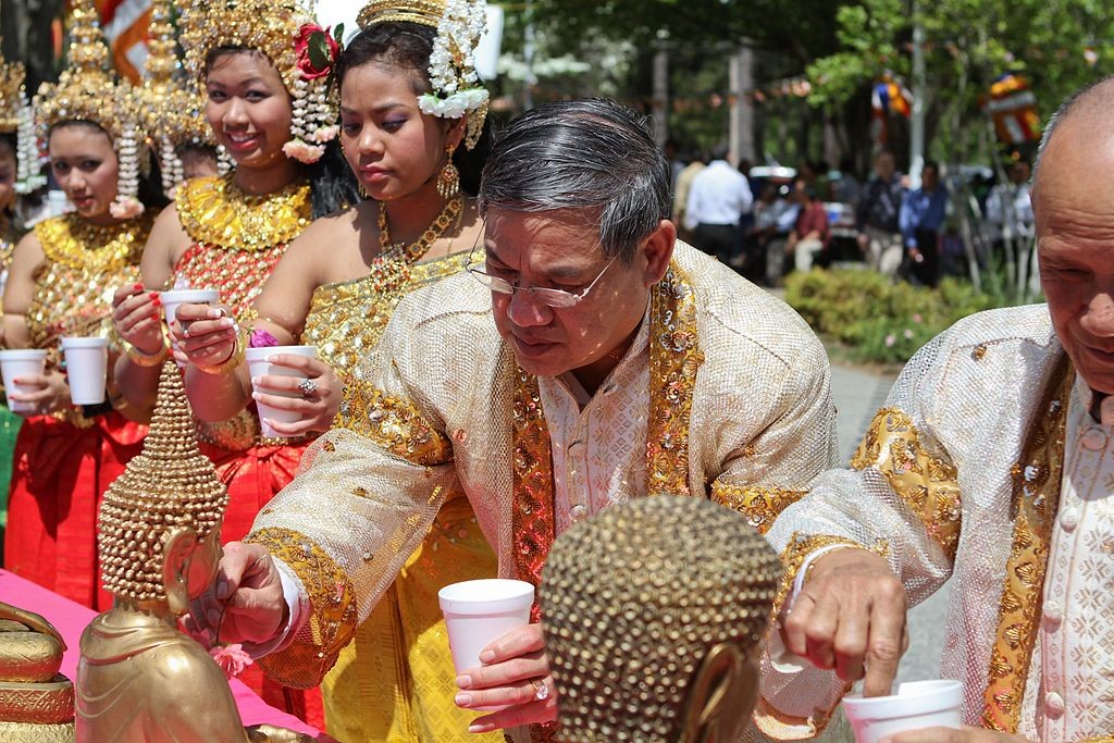 Lễ hội Chol Chnam Thmay (Ảnh: vi.wikipedia.org).