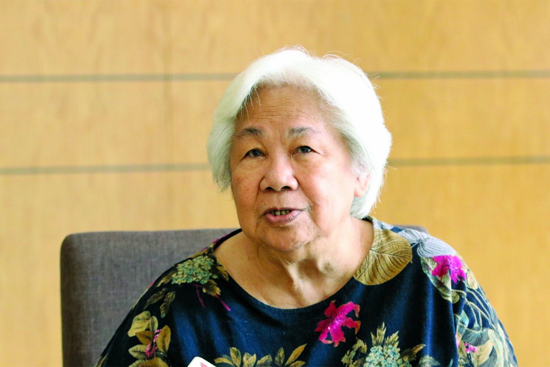 Bà Corazon Valdez Fabros (Ảnh: Thu Hà).