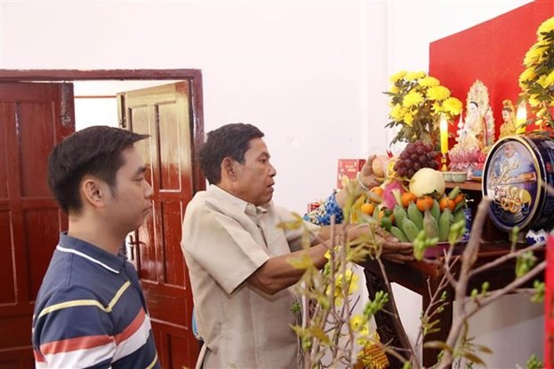 Xuân Quý Mão 2023: Phong tục Tết của những gia đình Lào-Việt | Người Việt bốn phương | Vietnam+ (VietnamPlus)