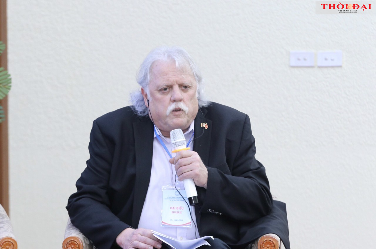 Ông John Terzano (Ảnh: Thu Hà).