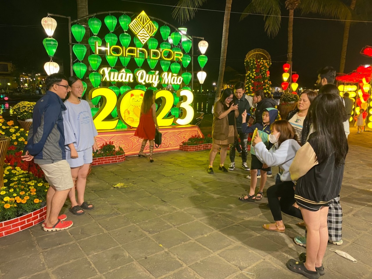 Đông đảo du khách thập phương đến với Hội An trong dịp Tết Nguyên đán 2023