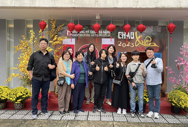 Thu hút du khách quốc tế qua Triển lãm “Sắc xuân Quý Mão” tại Bảo tàng Mỹ thuật Đà Nẵng