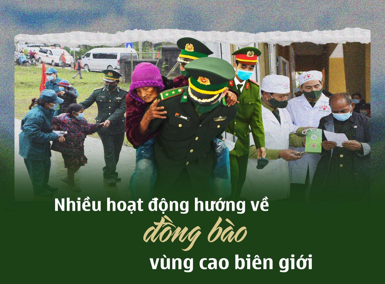 Xuân đã về trên biên cương: Để đồng bào có cái Tết ấm no