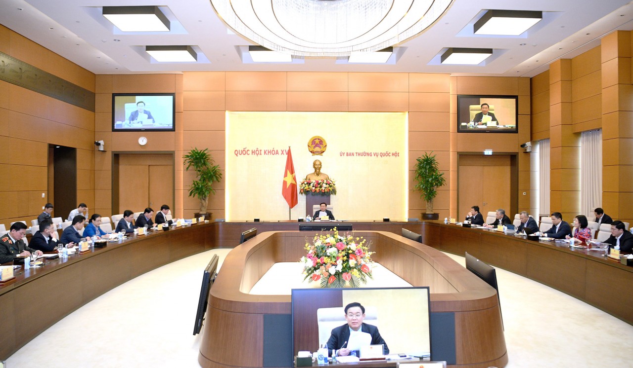 Chủ tịch Quốc hội chủ trì cuộc họp chuẩn bị Hội nghị Diễn đàn Nghị sĩ trẻ toàn cầu.