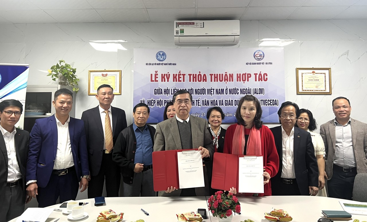 ALOV và Hiệp hội Đài - Việt ký kết thỏa thuận hợp tác