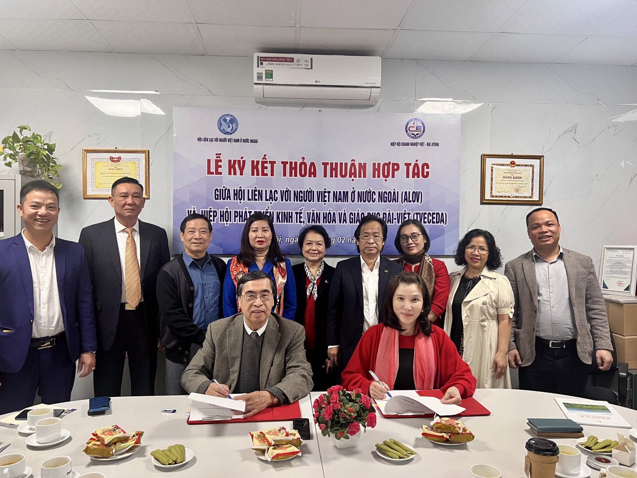 ALOV và Hiệp hội Đài - Việt ký kết thỏa thuận hợp tác