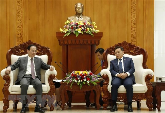 Thúc đẩy hợp tác giữa hai Ban Đối ngoại Trung ương Việt Nam và Lào | Chính trị | Vietnam+ (VietnamPlus)