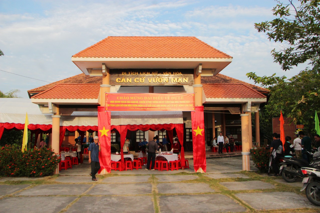 Cần Thơ: Đưa danh sách 203 cán bộ, chiến sĩ biệt động hy sinh vào nhà trưng bày khu di tích Vườn Mận