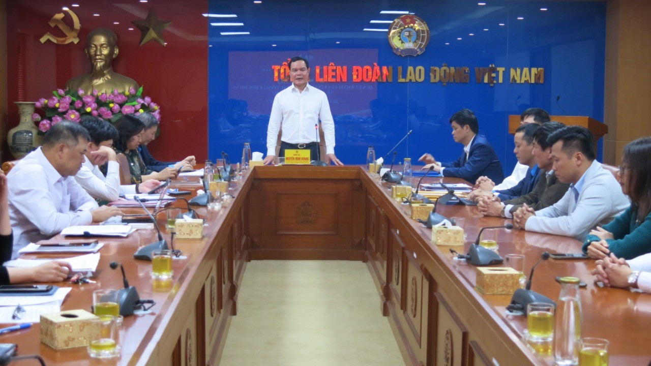 Tổng LĐLĐVN có tân Trưởng ban Đối ngoại