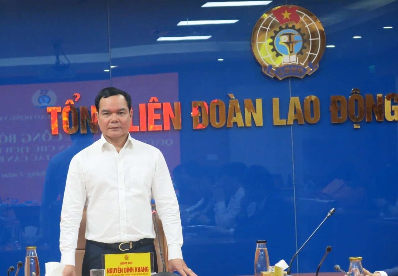 Tổng LĐLĐVN có tân Trưởng ban Đối ngoại