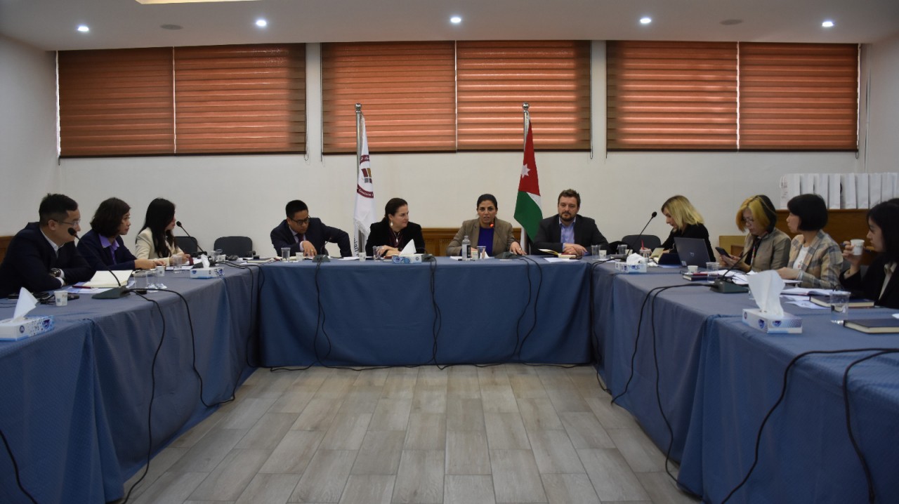 Đoàn công tác Việt Nam trong buổi thăm và làm việc tại Jordan (Ảnh: UN Women).