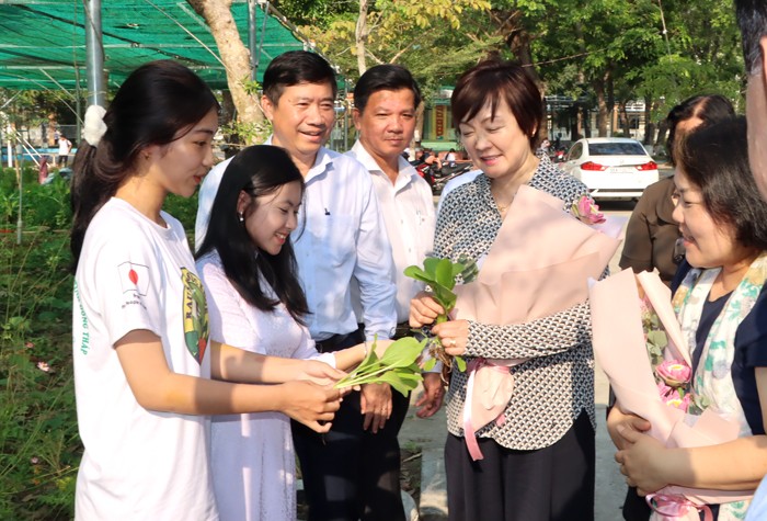 Đồng Tháp: 20 trường học hưởng lợi từ dự án “Phát triển nông nghiệp hữu cơ”