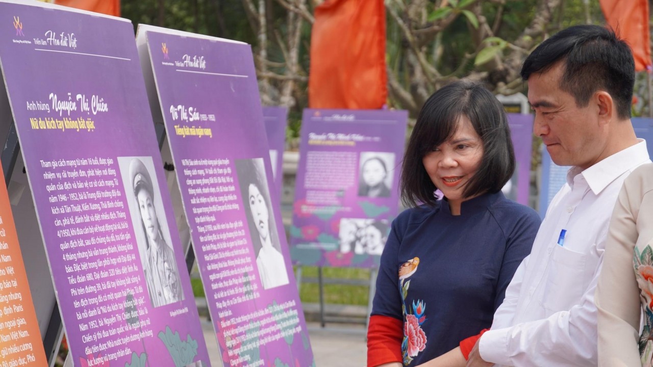Triển lãm về những phụ nữ anh hùng trong lịch sử