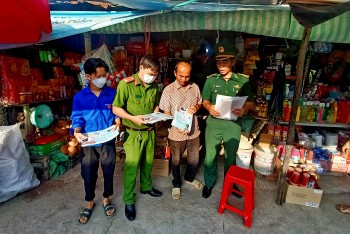 Bộ đội Biên phòng An Giang tuyên truyền phòng, chống buôn lậu thuốc nơi vùng biên