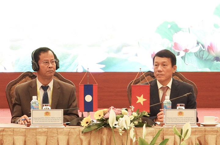 Việt Nam - Lào ký kết Biên bản Hội nghị Hợp tác An ninh lần thứ XIII