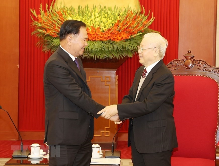 Điện mừng 68 năm Ngày thành lập Đảng Nhân dân Cách mạng Lào