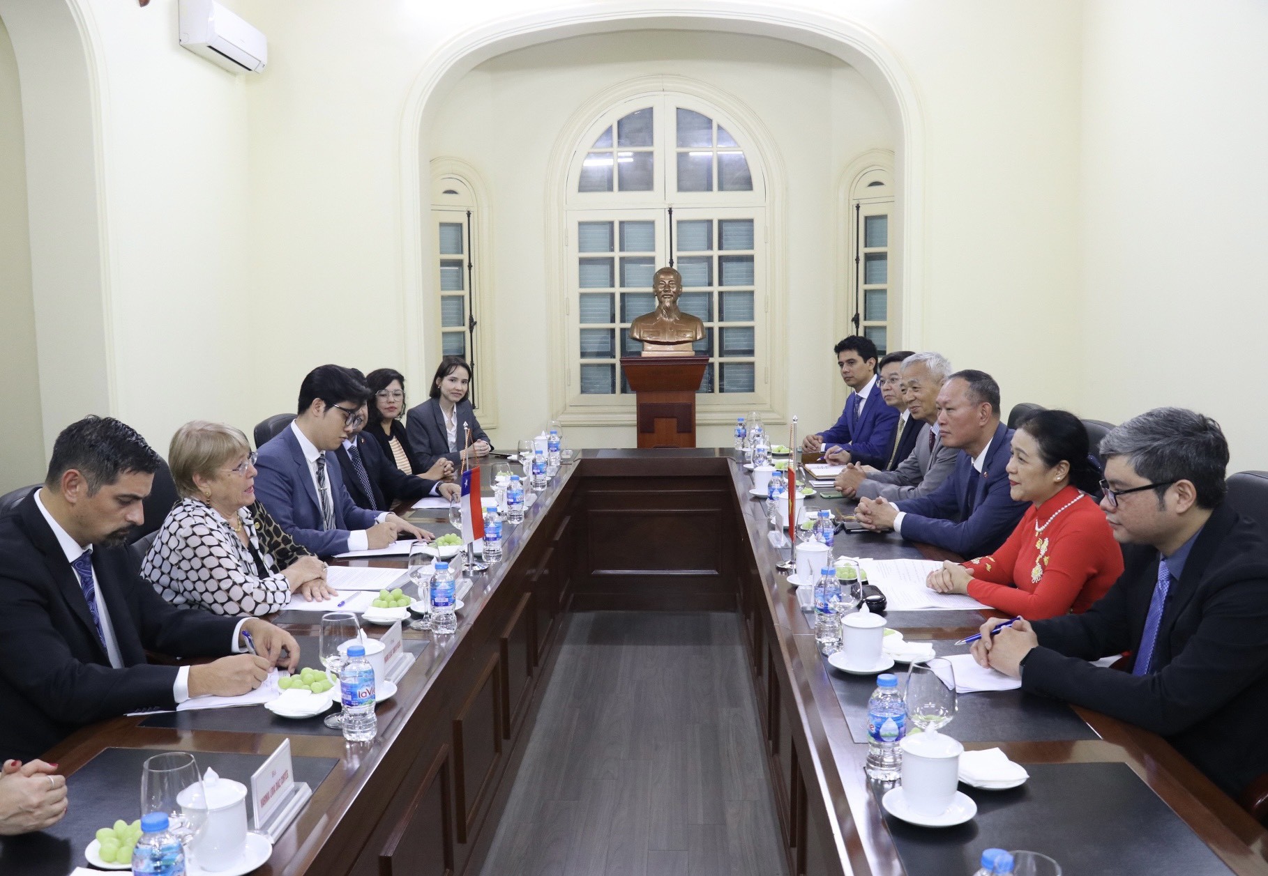 Cựu Tổng thống Chile Michelle Bachelet: Gia đình tôi luôn dành tình cảm tốt đẹp cho Việt Nam