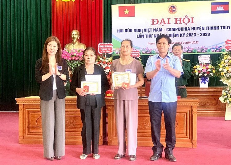 Phú Thọ: Thành lập Hội hữu nghị Việt Nam - Campuchia huyện Thanh Thuỷ