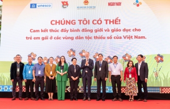 Tiếp tục chung tay thúc đẩy giáo dục cho trẻ em gái dân tộc thiểu số
