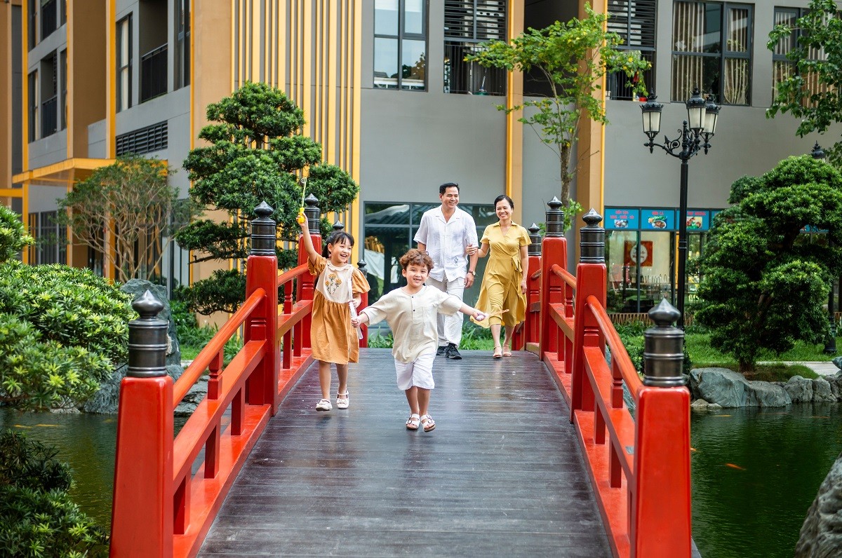 The Zenpark là một trong số ít những dự án hiếm hoi sở hữu thiên đường vườn Nhật dành cho tất cả.