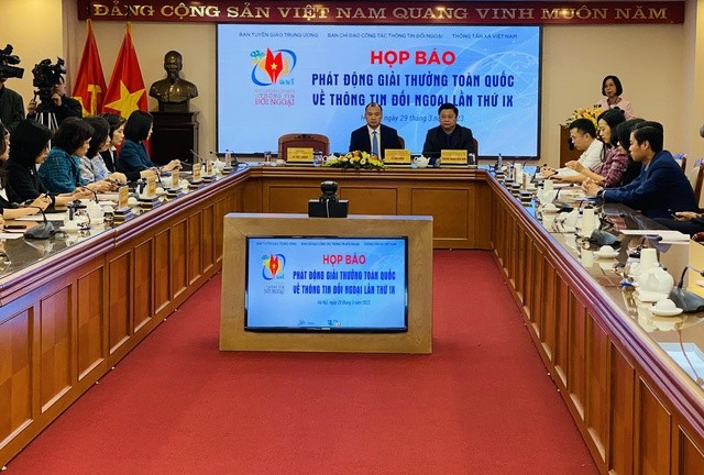 Phát động Giải thưởng toàn quốc về thông tin đối ngoại lần thứ IX