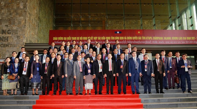 Bình Định ký kết hợp tác với 4 tỉnh Nam Lào giai đoạn năm 2021-2025