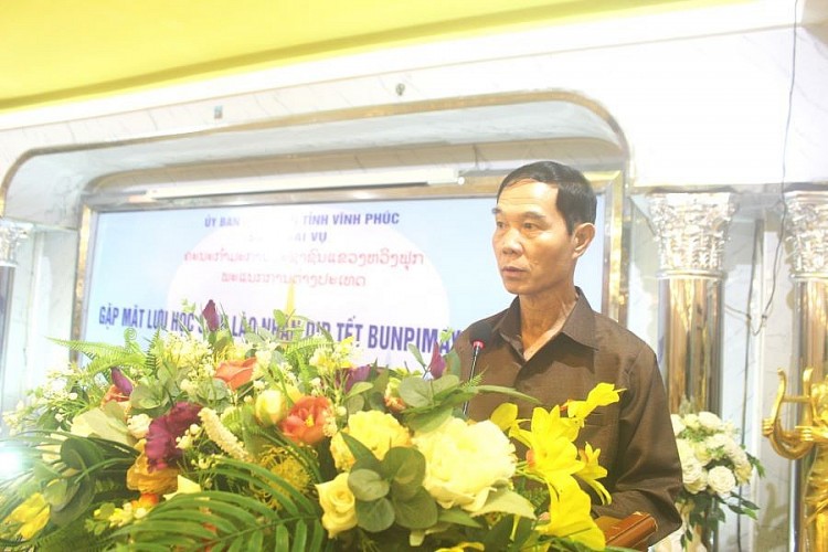 Lưu học sinh Lào vui Tết cổ truyền Bunpimay năm 2023 tại Vĩnh Phúc