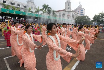 Nhân dân Lào, Campuchia, Thái Lan, Myanmar tưng bừng đón Tết 