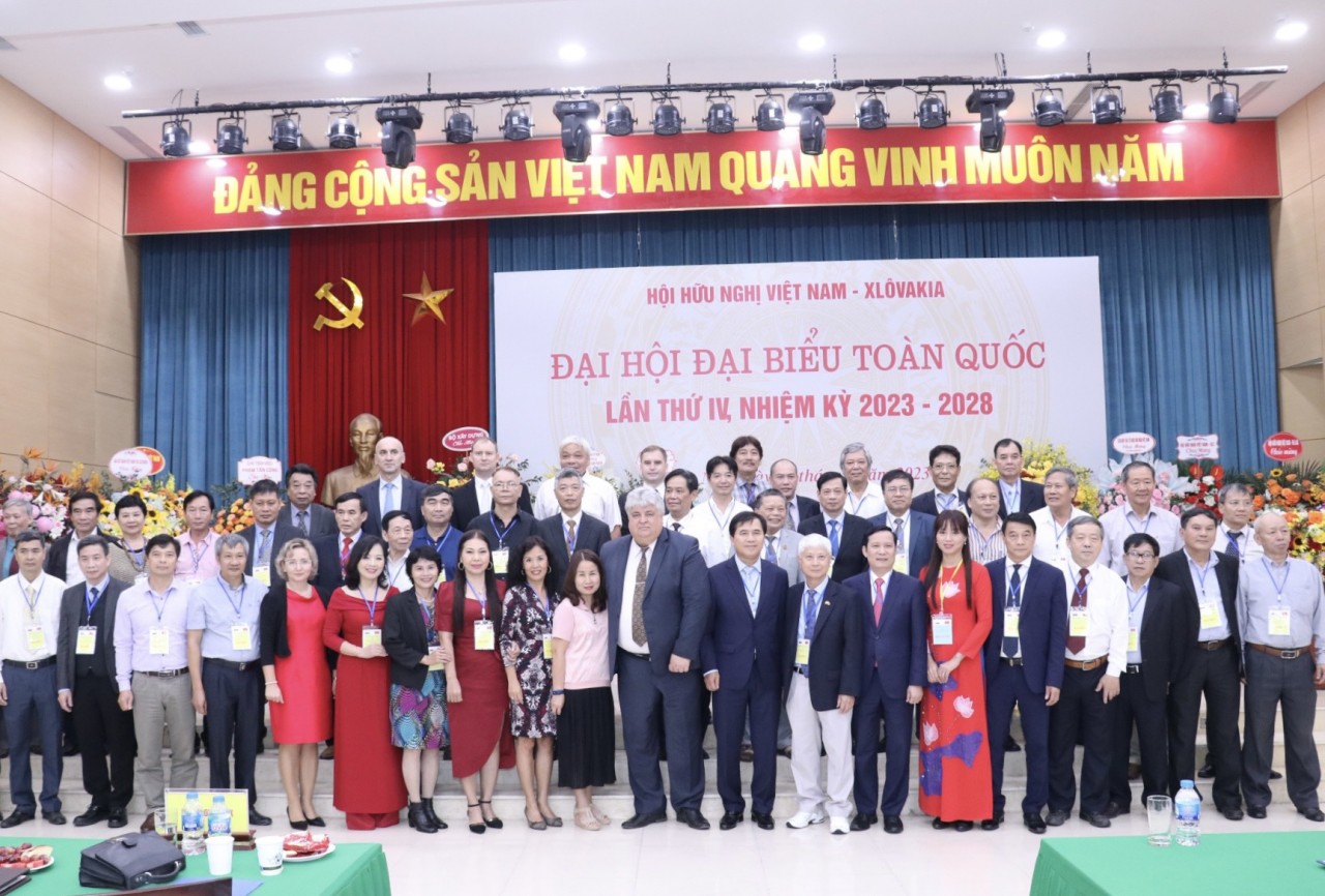 Ông Lê Quang Hùng được bầu làm Chủ tịch Hội hữu nghị Việt Nam - Slovakia nhiệm kỳ 2023-2028
