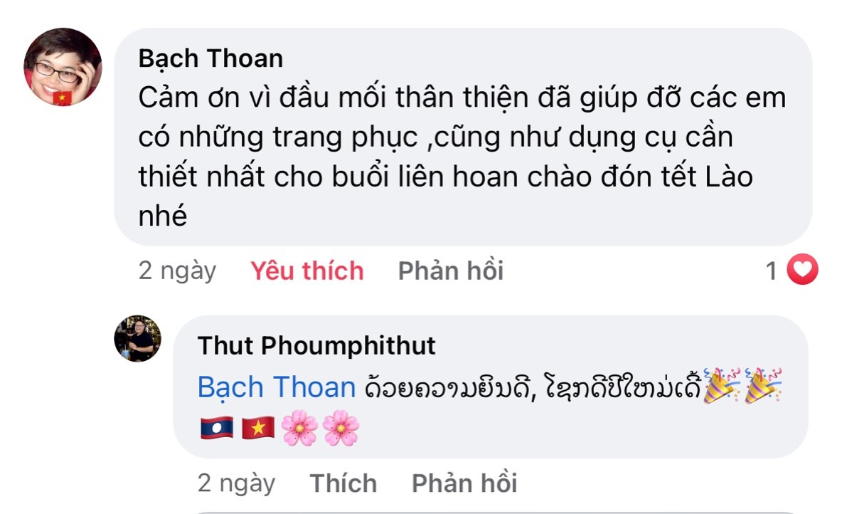 Người Lào tại Việt Nam đã có địa chỉ chọn quần áo đẹp đón Tết