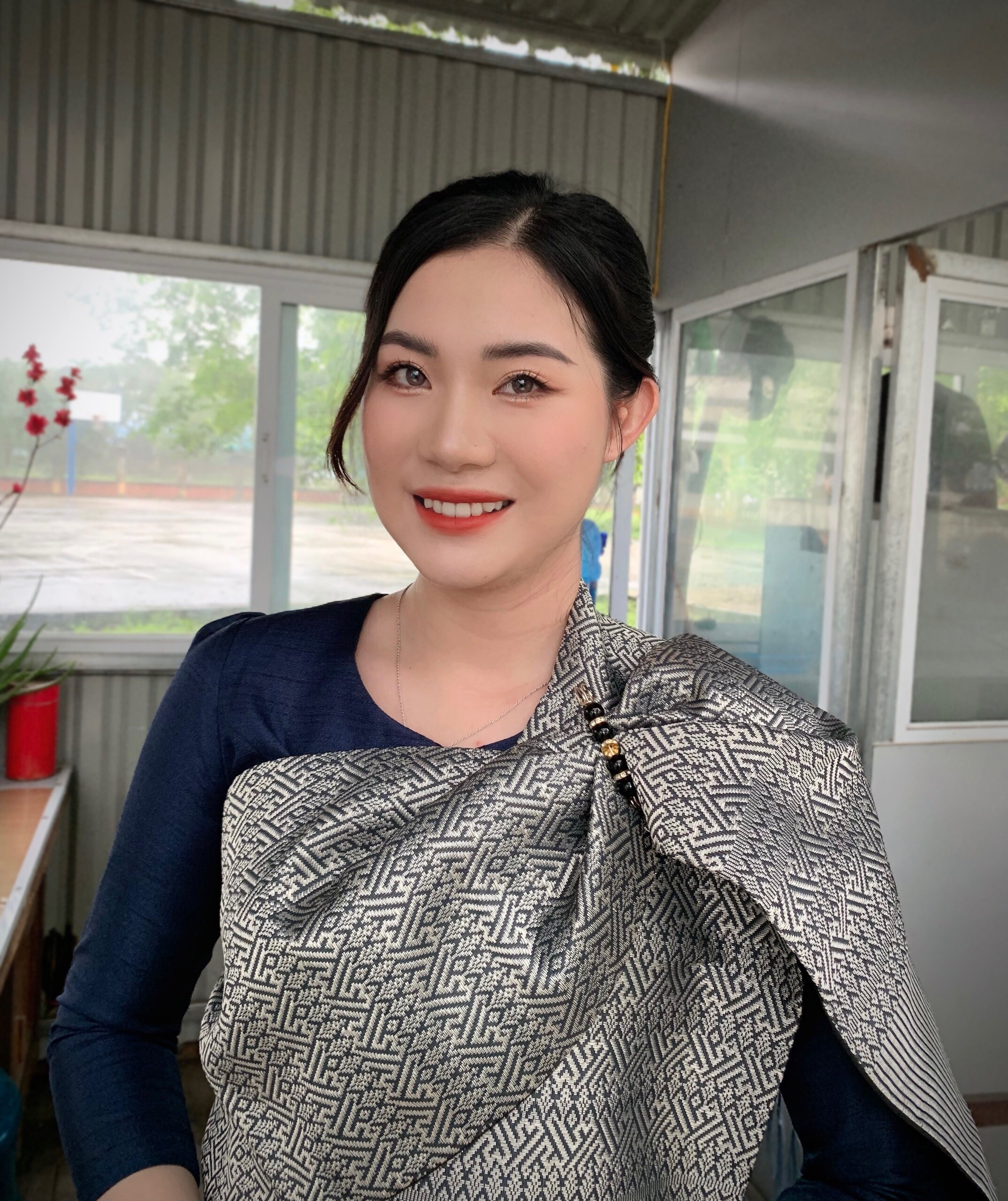 Soudalath Xayyalath, lưu học sinh Lào trường Đại học Sư phạm - Đại học Thái Nguyên (Ảnh: NVCC).