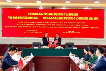 Thúc đẩy kết nghĩa thôn bản giữa Mường Khương, Si Ma Cai (Việt Nam) và Mã Quan (Trung Quốc)