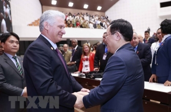 Truyền thông Cuba đưa tin đậm nét về chuyến thăm của Chủ tịch Quốc hội Vương Đình Huệ