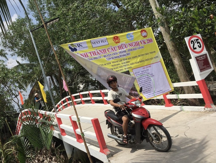 Thêm một cây cầu Việt kiều khánh thành tại tỉnh Hậu Giang
