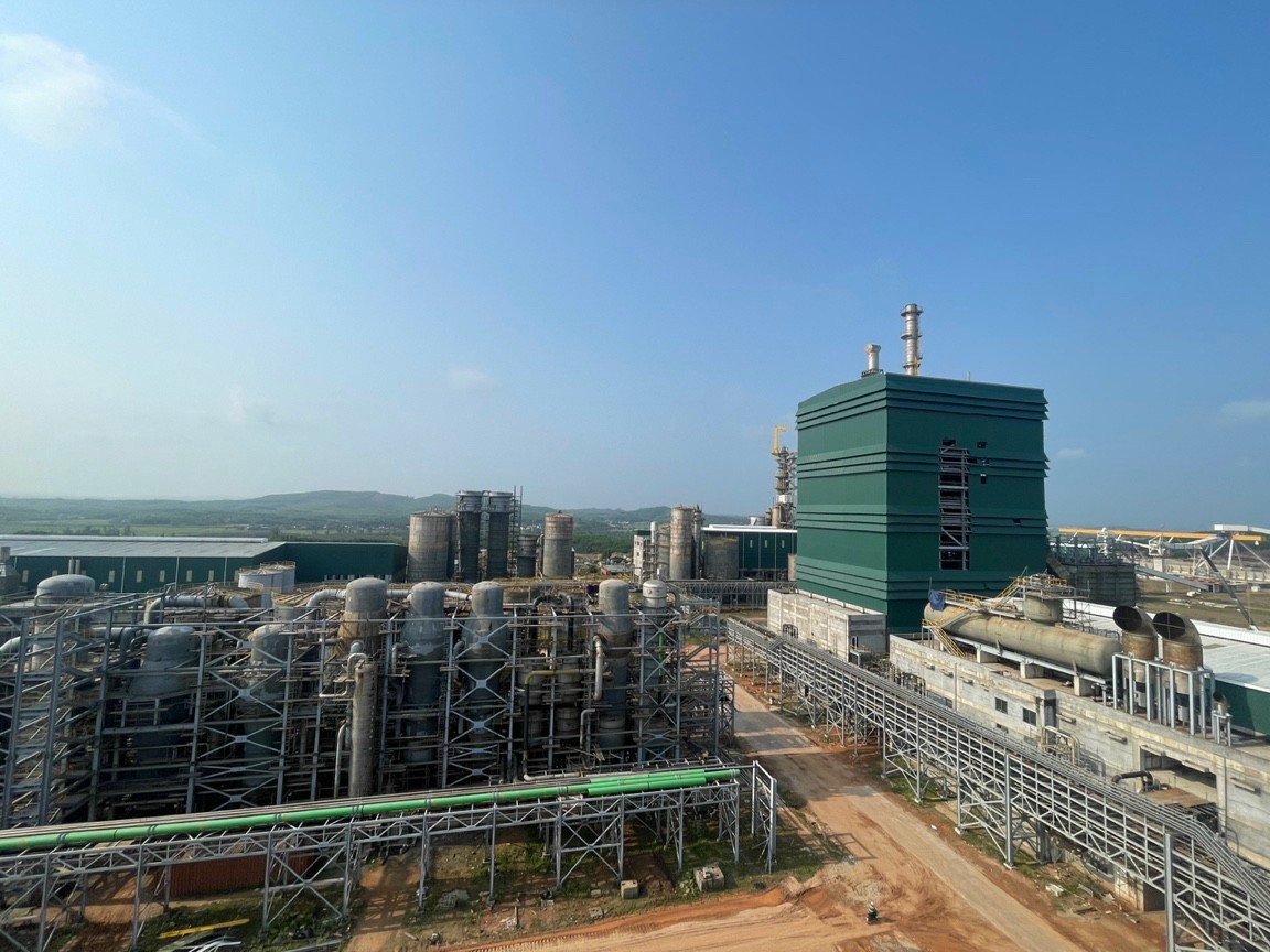 Khu chưng bốc, lò thu hồi dự kiến sẽ được vận hành vào tháng 9 năm 2024.
