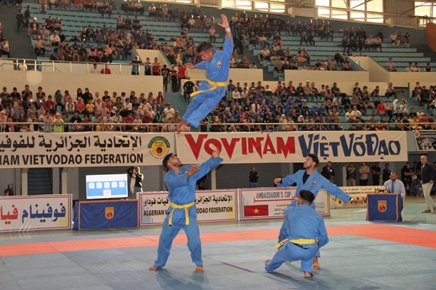 Sức sống và sự lan tỏa kỳ lạ của môn võ Vovinam trên đất Algeria | Thể thao | Vietnam+ (VietnamPlus)