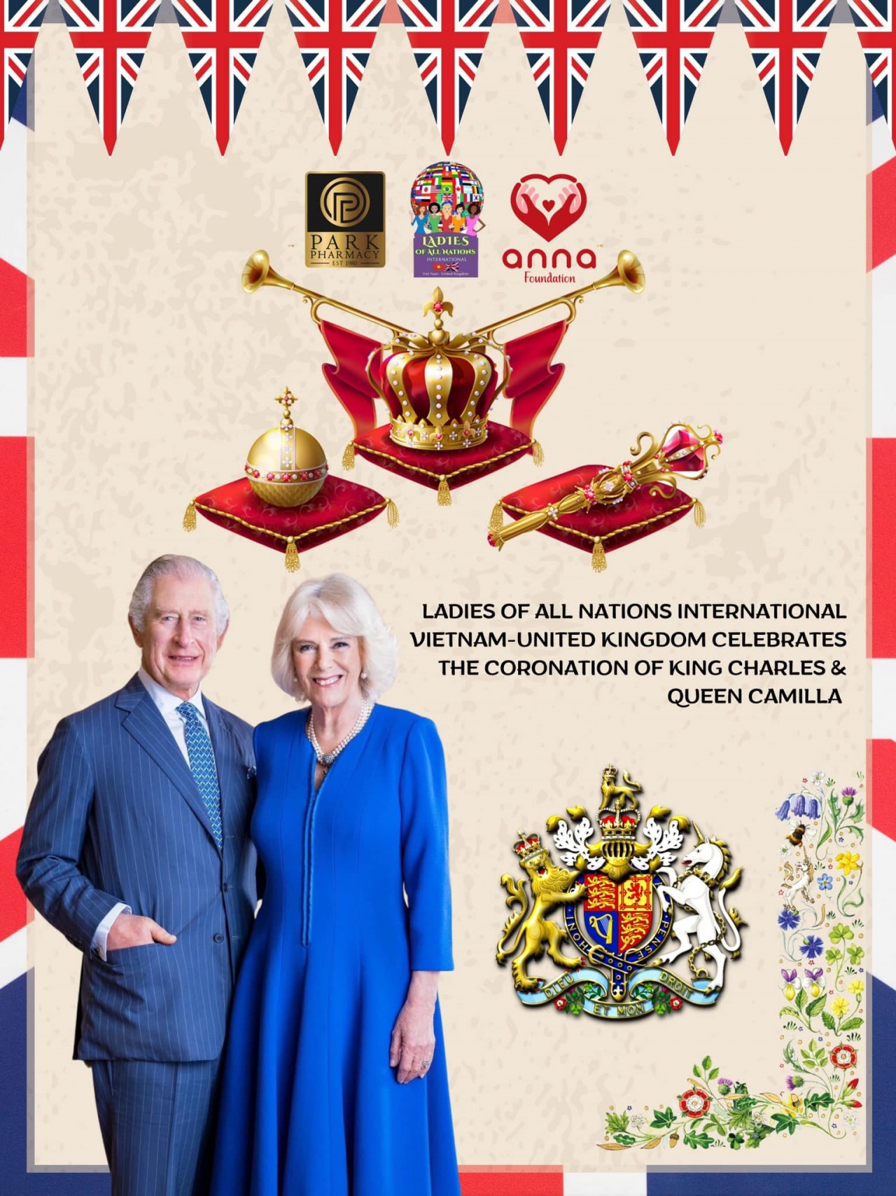 Người Việt tại Anh tổ chức sự kiện chúc mừng Vua Charles III đăng quang