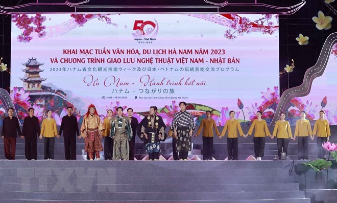 Giao lưu biểu diễn nghệ thuật truyền thống Việt Nam - Nhật Bản