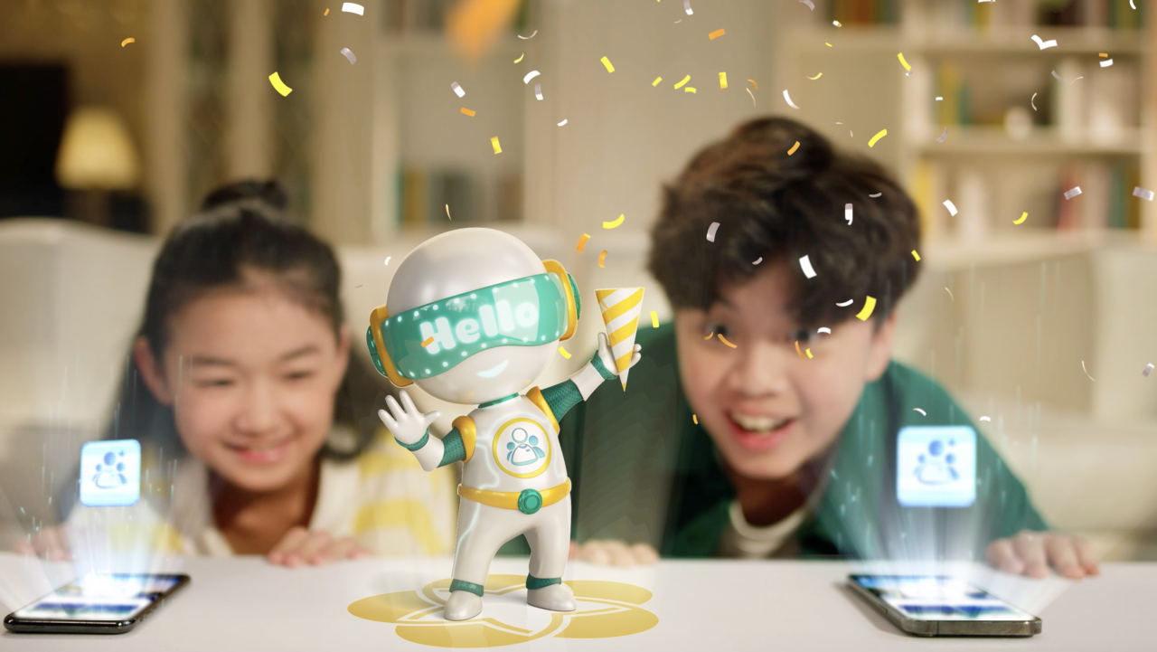Người máy tí hon Smart Kids là người bạn đồng hành gắn bó cùng trẻ em 
