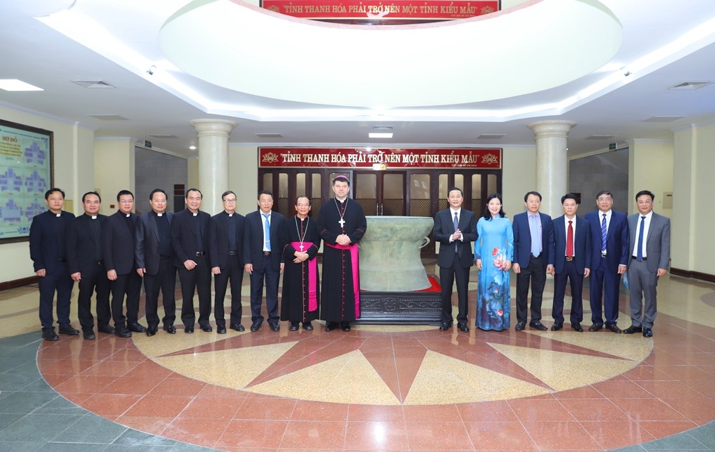 Mong muốn thắt chặt mối quan hệ giữa Toà thánh và chính quyền tỉnh Thanh Hoá
