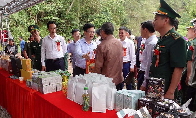 Điện Biên: Khai trương cặp lối mở Nậm Đích - Huổi Hịa nối và Phong Sa Lỳ