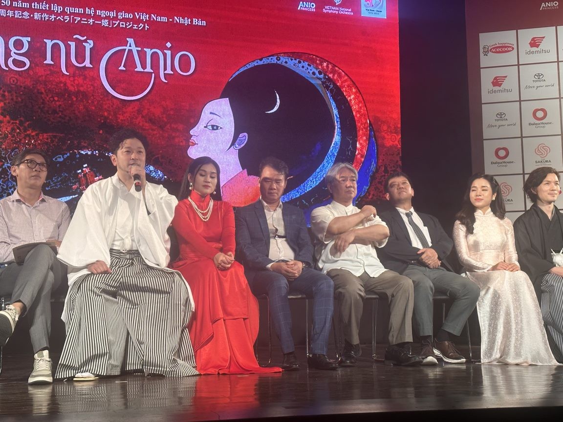 "Công nữ Anio”- vở opera đặc biệt với câu chuyện về mối tâm giao Việt Nam-Nhật Bản
