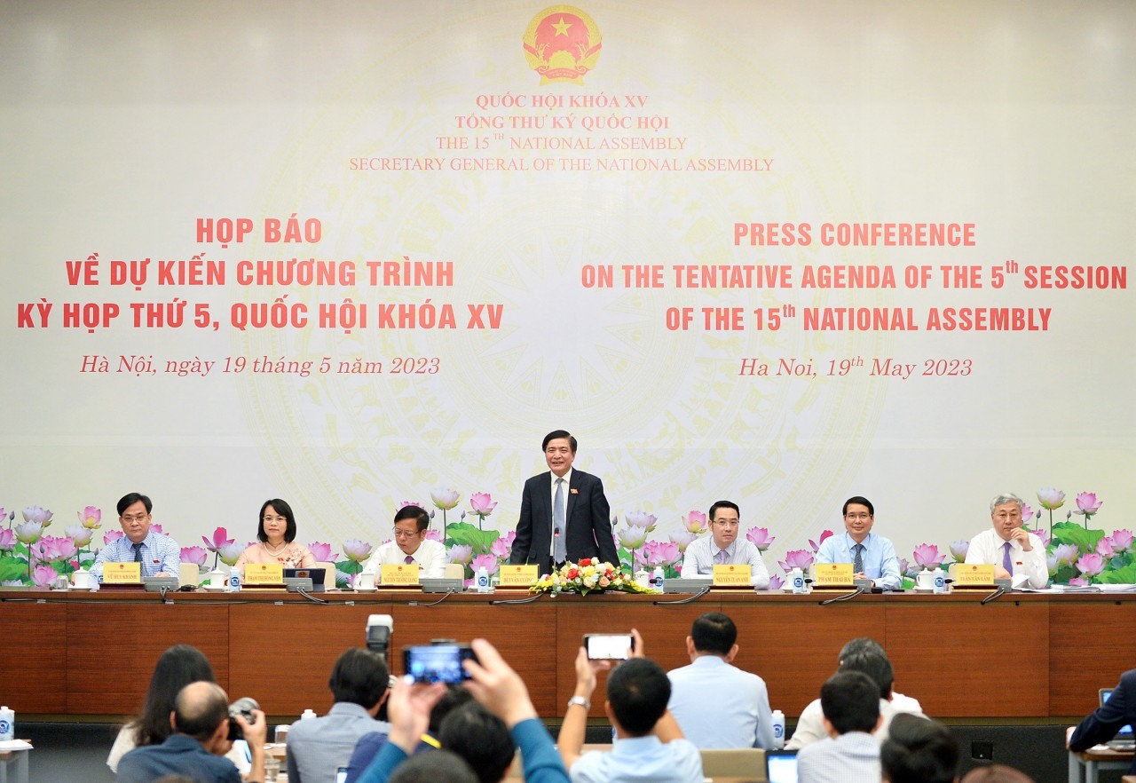 Quốc hội sẽ phê chuẩn nhận sự, thông qua 8 dự án luật và 3 nghị quyết tại Kỳ họp thứ 5