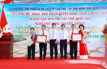 Cần Thơ: Nghề làm bánh tráng Thuận Hưng được công nhận di sản văn hóa phi vật thể quốc gia