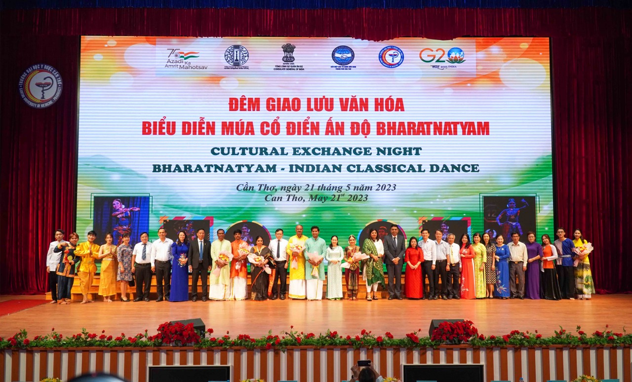 Cần Thơ: Giao lưu văn hóa biểu diễn múa cổ điển  Ấn Độ Bharatnatyam