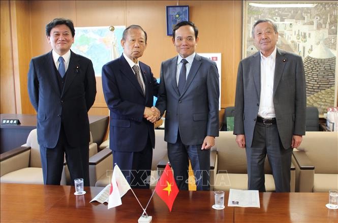 Phó Thủ tướng Chính phủ Trần Lưu Quang thăm và làm việc tại Nhật Bản