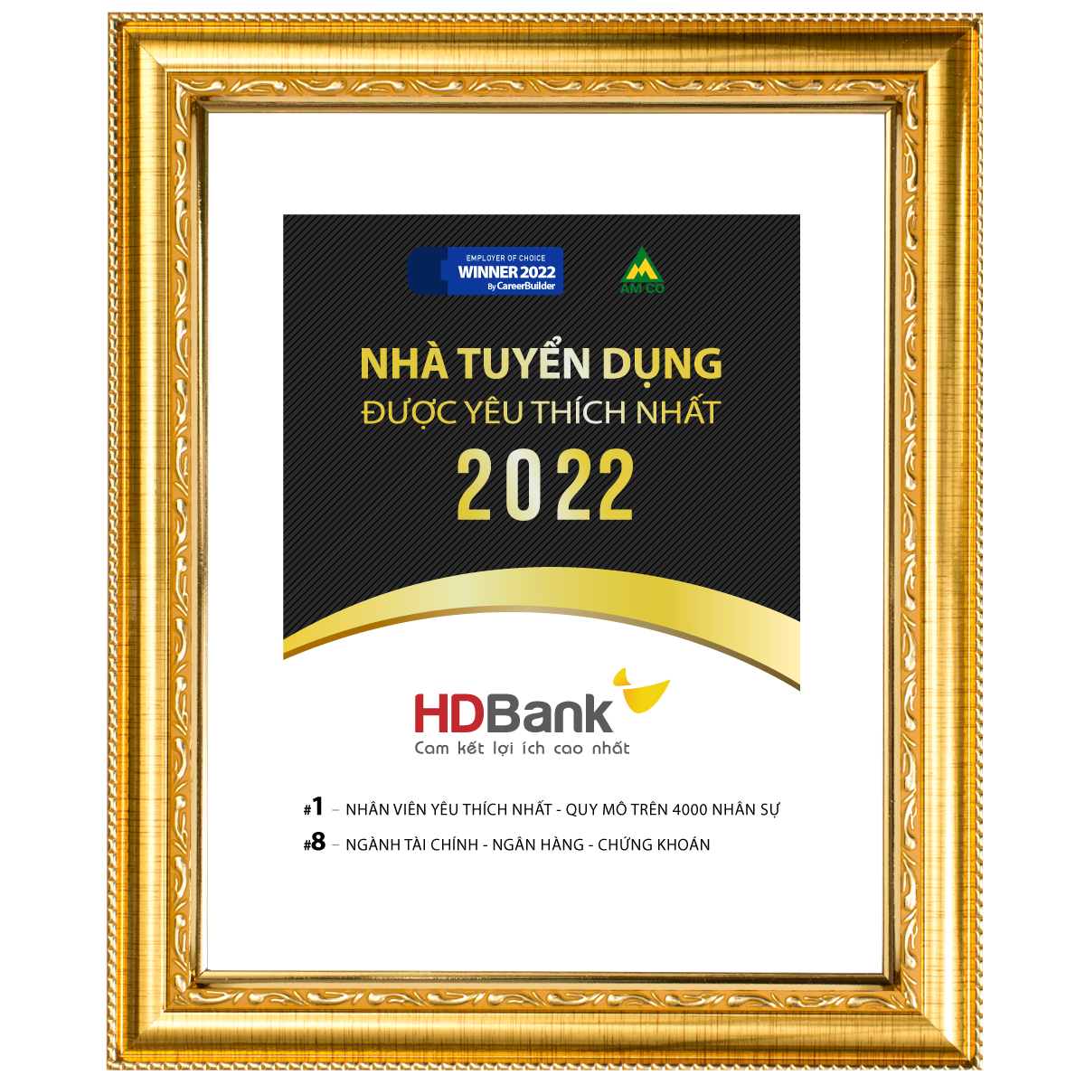 Ngân hàng nào lọp Top 1 được cán bộ nhân viên yêu thích nhất tại Việt Nam?