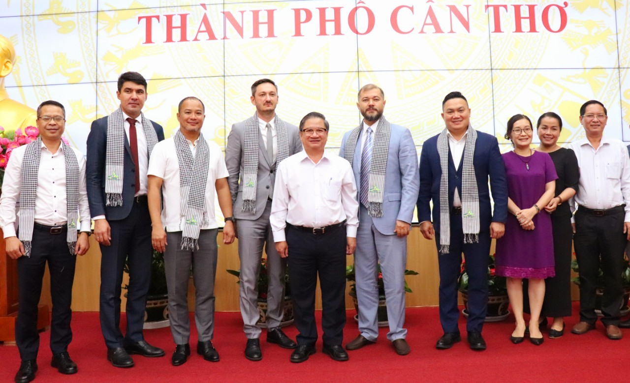 Doanh nghiệp Liên bang Nga tìm hiểu cơ hội đầu tư tại TP Cần Thơ