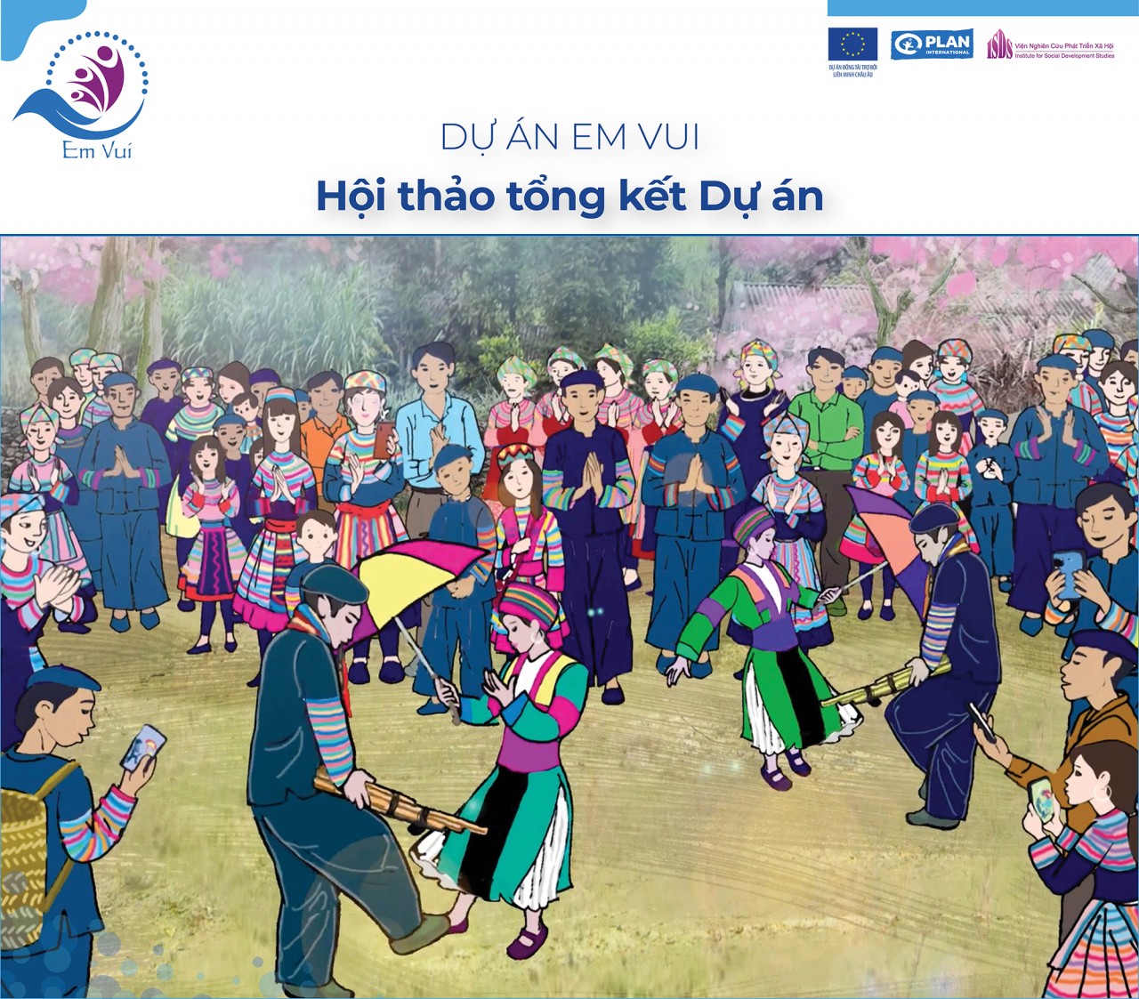 Nền tảng Em Vui - Địa chỉ tin cậy, hữu ích, tăng cường nhận thức của thanh thiếu niên dân tộc thiểu số về việc mua bán người và tảo hôn thông qua công